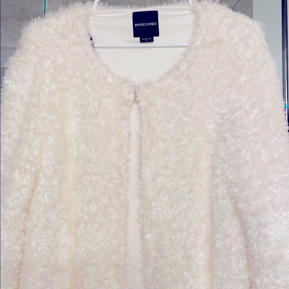 GUESS by Marciano Women's Lizzie Faux-Fur Coat. - Picture 3 of 15